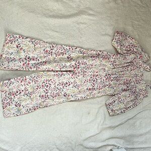 Old Navy size 8 floral jumpsuit